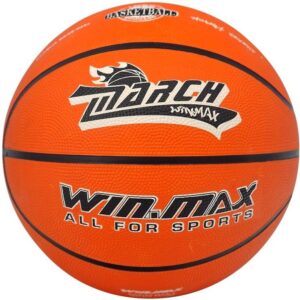Basketbal March Rubber, oranje mt.7