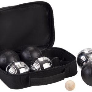 foto Robert Sanders – FotostudioRSP Jeu de Boules 6 balls inTas Chroom/Zwart