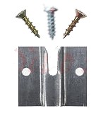 305430.jpg Dartbord-ophangset beugel m.schroeven