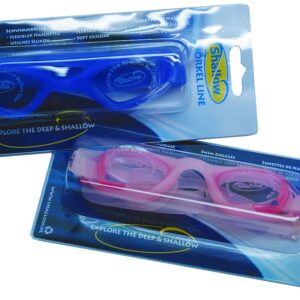 Chloorbril Adult Silicone bl/ros Shallow