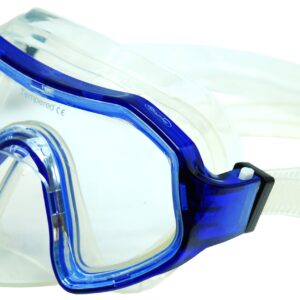 Duikmask SMART blauw Tr.Silicone Shallow