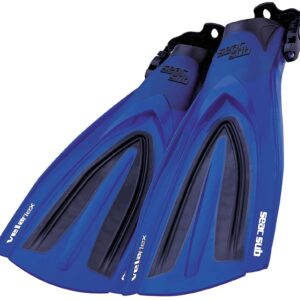 Zwemvliezen VELA Flex Blauw/zw. S/M Seac