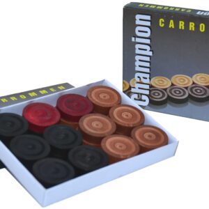 Carrom speelstenen set Champion