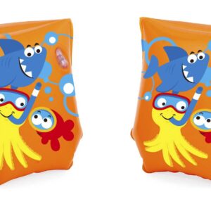 Zwemvleugels oranje 23x15 cm 3-6 jaar