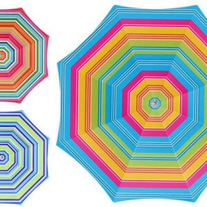 509767.jpg Parasol 180 cm, UV 3 kleuren assorti