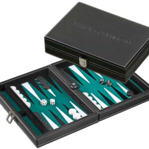 601714.jpg Backgam.zw.gestikt ingel.vilt groen 23cm