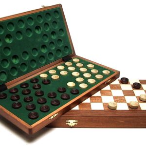 Damcassette ingelegd Mahonie 39 x 19 cm