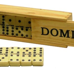 695105.jpg Domino dubbel 6 dun met pen/wit st. kist