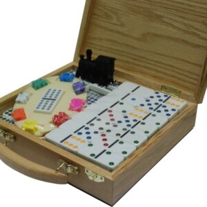 695145.jpg Domino Mexican-Train Dubbel 12 kof. hout