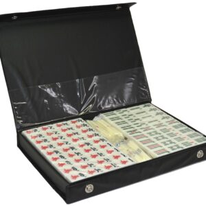 720391_open.jpg Mah-Jong Stenen Wit/Goud, zwart vinyl