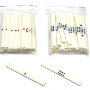 720409.jpg Mah-Jong fiches-telstokjes 88 st.in zak