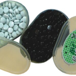 729001.jpg Go-Stenenset 16 mm.glas wit/zwart 160 st