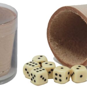 730619.jpg Dobbelbeker-set mini 5 cm. naturel leder