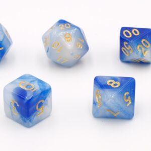 OLYMPUS DIGITAL CAMERA Dobbelstenen Blauw/Wit 7 set Brick