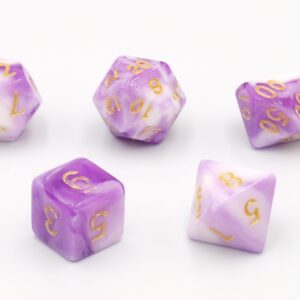 OLYMPUS DIGITAL CAMERA Dobbelstenen Paars/Wit 7 set Brick