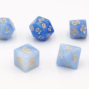 OLYMPUS DIGITAL CAMERA Dobbelstenen Stardust Single Blauw 7set