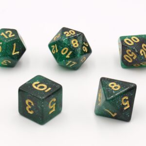 OLYMPUS DIGITAL CAMERA Dobbelstenen Stardust Single Groen 7set