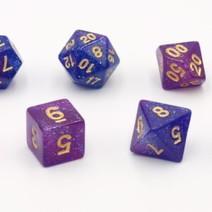 OLYMPUS DIGITAL CAMERA Dobbelstenen Stardust Single Paars 7set