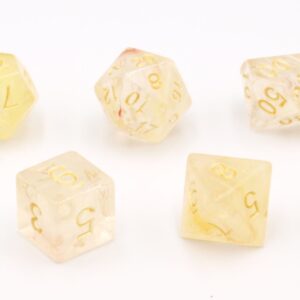 OLYMPUS DIGITAL CAMERA Dobbelstenen Swirl Geel 7 set Brick