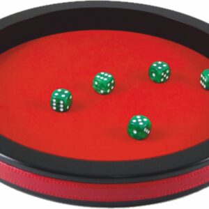 735851.jpg Dobbelpiste 30 cm.zw.MDF/rd.vilt HOT