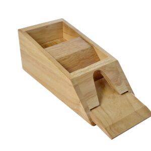 Black-Jack/Baccarat slof hout blank gel.