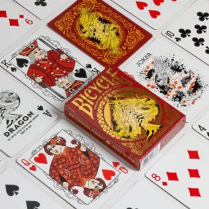 755458_details.jpg Pokerkaarten Bicycle- Dragon Red Deck