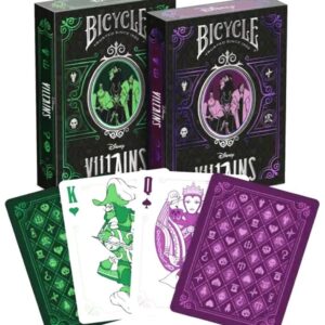 755482.jpg Pokerkaarten Bicycle- Villains Groen/Paa