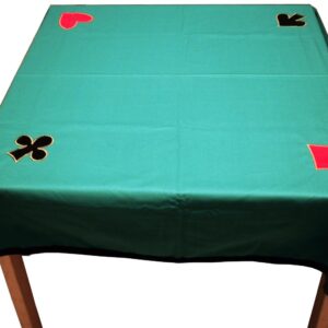 759850.jpg Kaartkleed 120x120 cm.groen Wasbaar