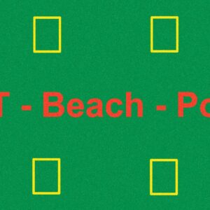 759865.jpg Poker Beach Badlaken groen 140x70 cm