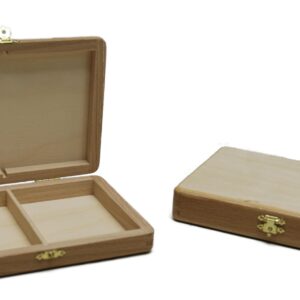 759900.jpg Kist blank hout leeg v.2set speelkaarten