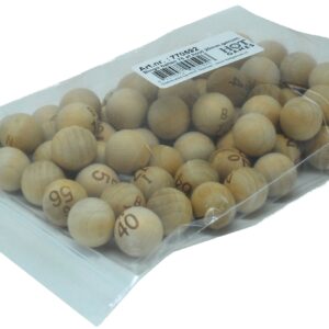 770592.jpg Bingo ballen 75 st.hout 20mm.genum.