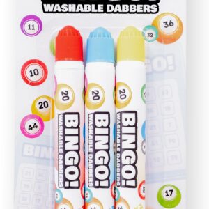 Bingo dabbers, set van 3 kleuren blister