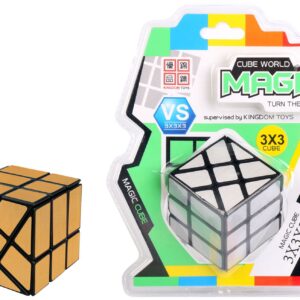 791116.jpg IQ Puzzel Magic 9x6x6 Goud/Zilver Kubus