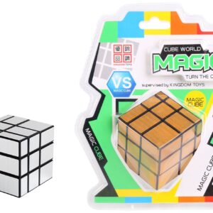 791122.jpg IQ Puzzel Magic 9x9x9 Goud/Silver Kubus