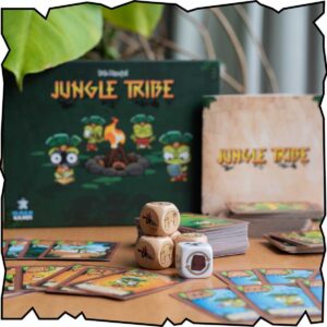 792099_detail1.jpg Jungle Tribe kaart-/dobbelspel EN