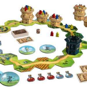 794421_bord.jpg De Betoverde Torens bordspel HOT Games