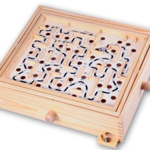 795003.jpg Labyrinth hout groot 32x28x8 cm fotodoos