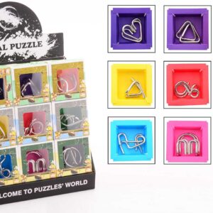 796021.jpg Metaalpuzzel 9 st.ass.vensterdoos per36