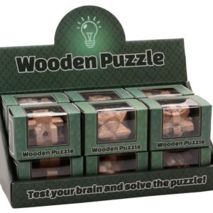 IQ geduldspellen 12 ass.hout in doos