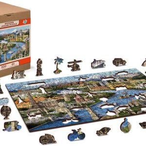 800001_doos.jpg Wooden puzzle World Landmarks L 300