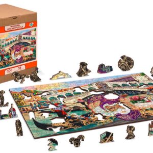 800051_doos.jpg Wooden puzzle Venice Carnival L 300