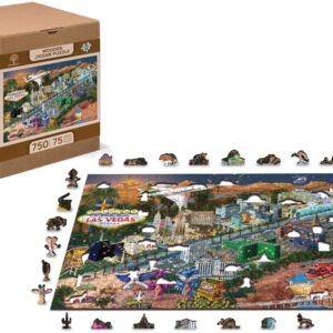 800055_doos.jpg Wooden puzzle Welcome to Las Vegas XL750