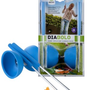 816008.jpg Diabolo Blauw Rubber Aluminium stokken